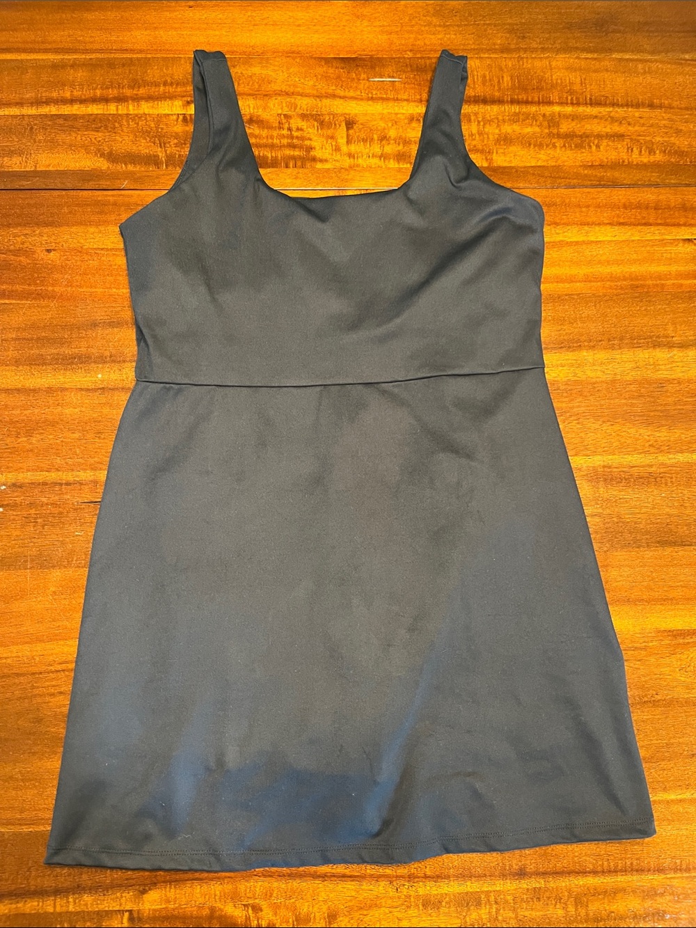 GAP Black Sleeveless Athletic Mini Dress